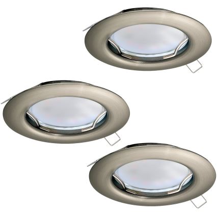 Eglo - SETTI 3x Riippuva LED-kattovalaisin PENETO 3xGU10-LED/3W/230V