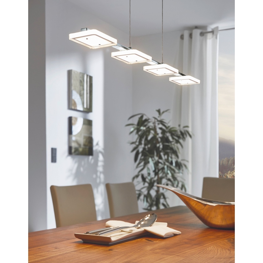 Eglo 94244 - LED-riippuvalaisin CARTAMA 4xLED/4,5W/230V