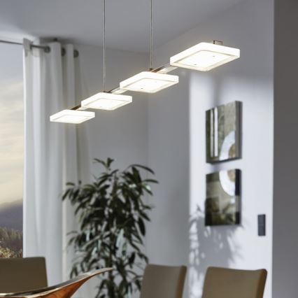 Eglo 94244 - LED-riippuvalaisin CARTAMA 4xLED/4,5W/230V