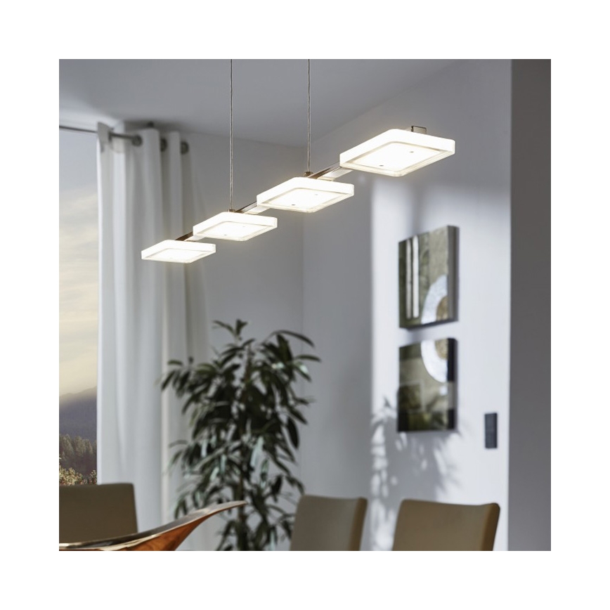 Eglo 94244 - LED-riippuvalaisin CARTAMA 4xLED/4,5W/230V