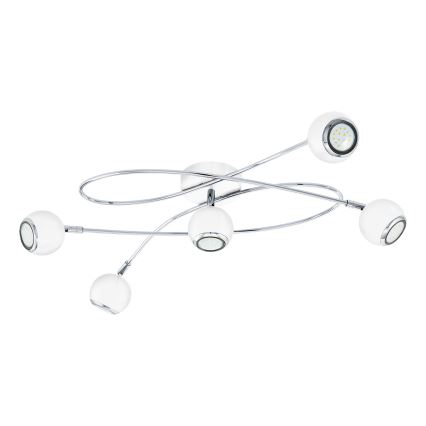 Eglo 94252 - LED-kohdevalaisin LOCANDA 5xGU10-LED/3W/230V