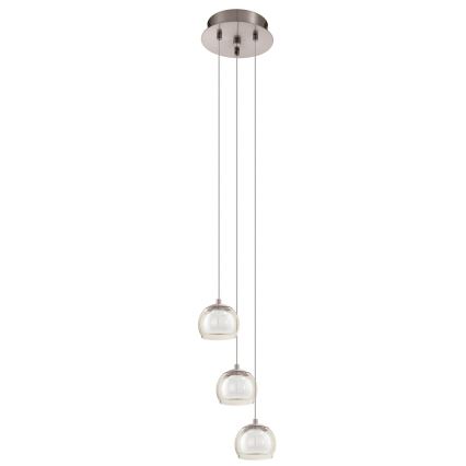 Eglo 94318 - LED-riippuvalaisin ASCOLESE 3xLED/3,3W/230V