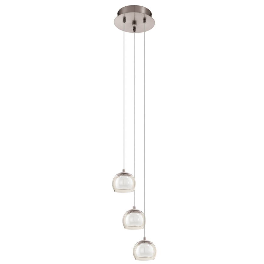 Eglo 94318 - LED-riippuvalaisin ASCOLESE 3xLED/3,3W/230V