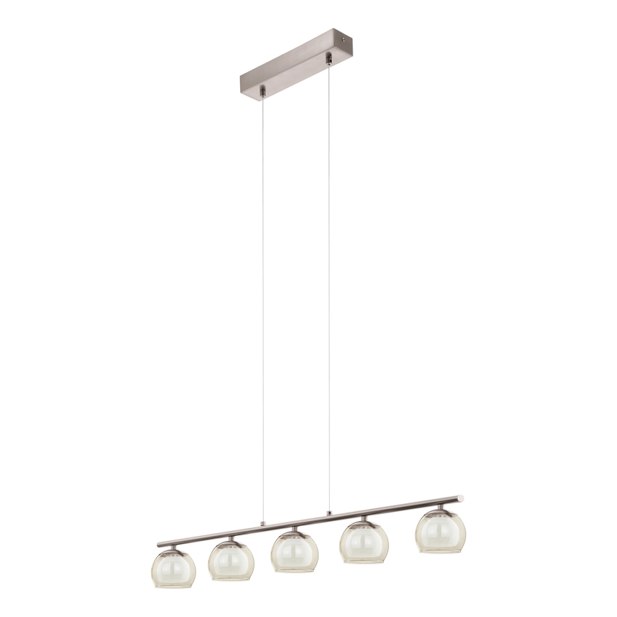 Eglo 94319 - LED-riippuvalaisin ASCOLESE 5xLED/3,3W/230V