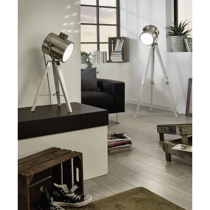 Eglo 94371 - Lattialamppu UPSTREET 1xE27/60W/230V