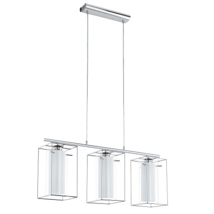 Eglo 94378 - Kattokruunu LONCINO 1 3xE27/60W/230V
