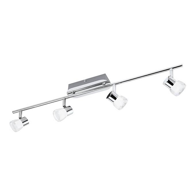 Eglo 94383 - LED-kohdevalaisin PERITO 4xLED/3W/230V 3000K kiiltävä kromi