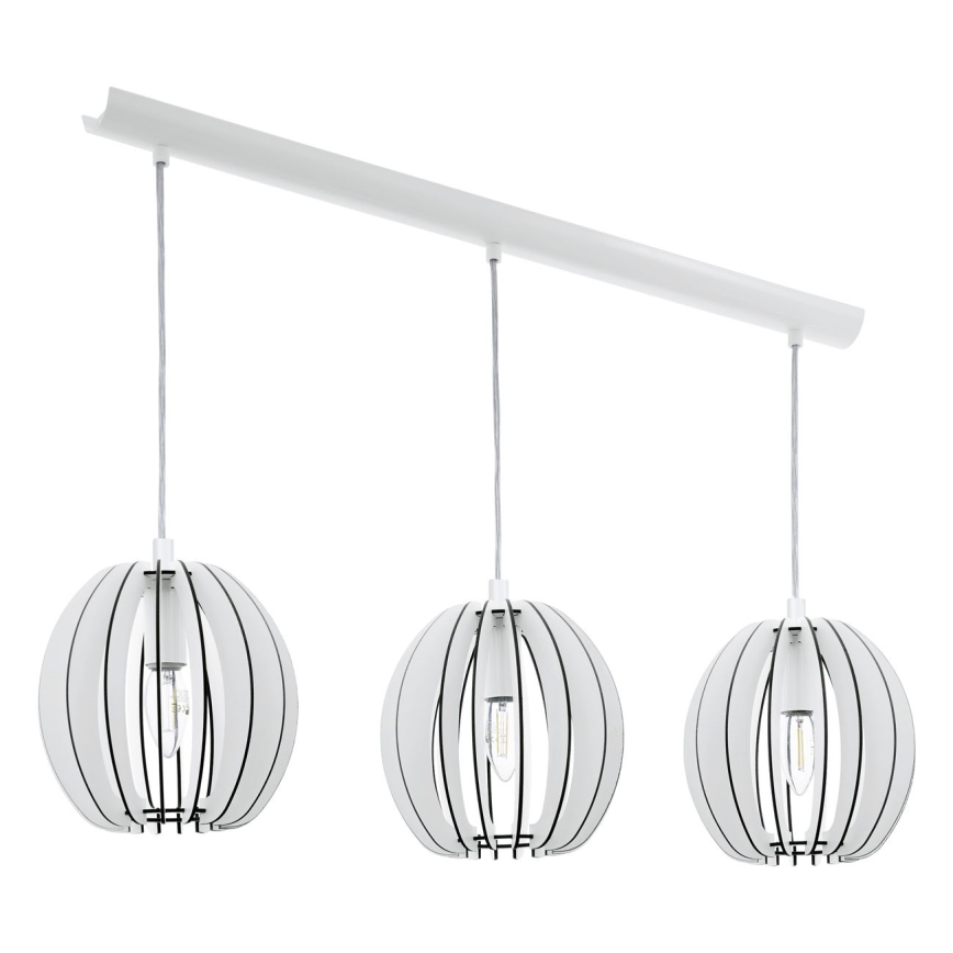 Eglo 94444 - Kattokruunu COSSANO 3xE14/40W/230V