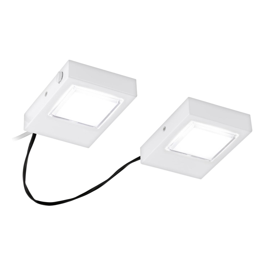 Eglo 94517 - SETTI 2x Keittiökaappien alla oleva LED-valo LAVAIO 2xLED/3,7W/230V