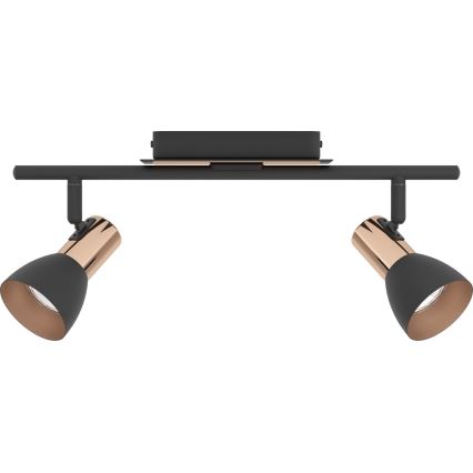 Eglo 94585 - LED-kohdevalaisin BARNHAM 2xGU10/3,3W/230V