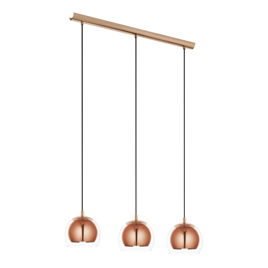 Eglo 94591 - Kattokruunu ROCAMAR 3xE27/60W/230V