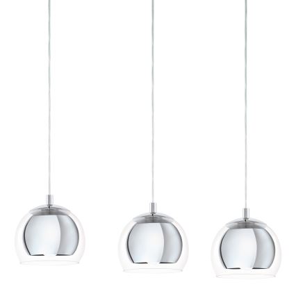 Eglo 94593 - Kattokruunu ROCAMAR 3xE27/60W/230V