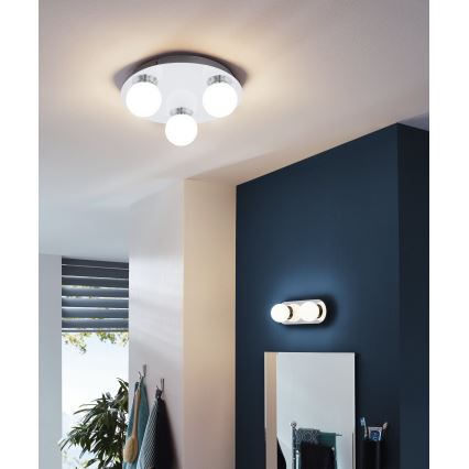 Eglo 94627 - LED-kylpyhuoneen valo MOSIANO 2xLED/3,3W/230V IP44