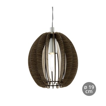 Eglo 94639 - Kattokruunu COSSANO 1xE14/40W/230V