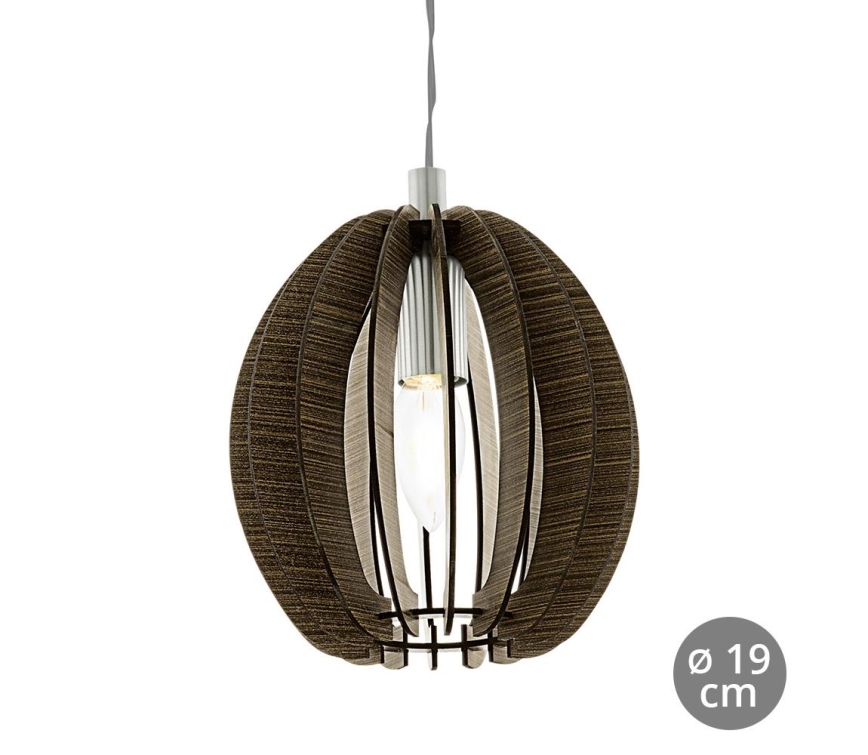 Eglo 94639 - Kattokruunu COSSANO 1xE14/40W/230V