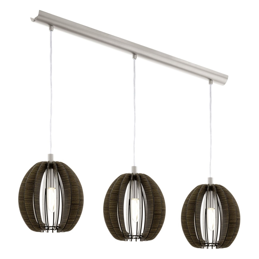 Eglo 94641 - Kattokruunu COSSANO 3xE14/60W/230V