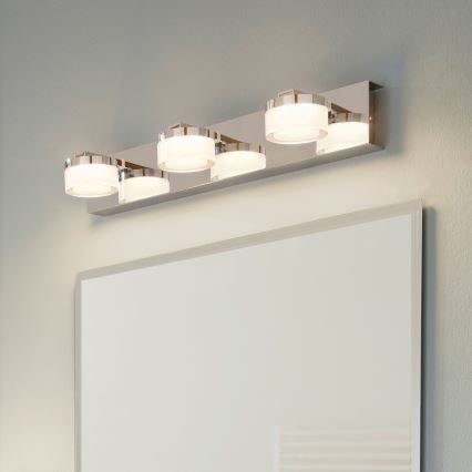 Eglo 94653 - LED-seinävalaisin kylpyhuoneeseen ROMENDO 3xLED/4,5W/230V IP44