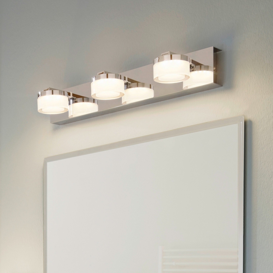 Eglo 94653 - LED-seinävalaisin kylpyhuoneeseen ROMENDO 3xLED/4,5W/230V IP44