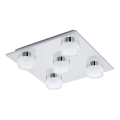 Eglo 94654 - LED-kattovalaisin kylpyhuoneessa ROMENDO 5xLED/4,5W/230V IP44