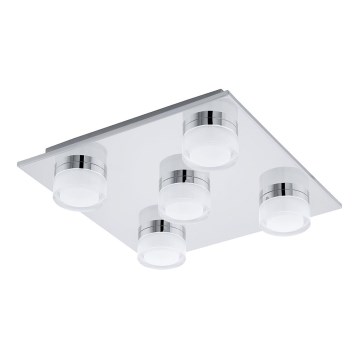 Eglo 94654 - LED-kattovalaisin kylpyhuoneessa ROMENDO 5xLED/4,5W/230V IP44