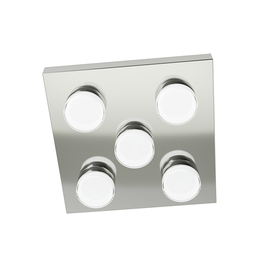Eglo 94654 - LED-kattovalaisin kylpyhuoneessa ROMENDO 5xLED/4,5W/230V IP44