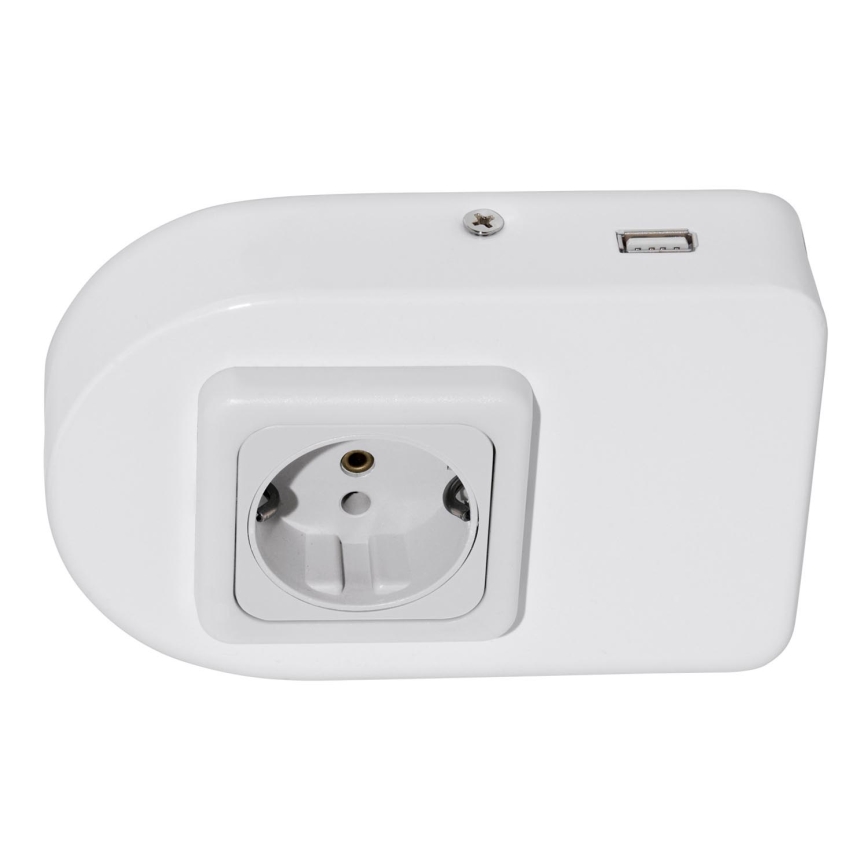 Eglo 94663 - Kaapin alla oleva pistorasia SCHUKO mukaan lukien USB TAXANO