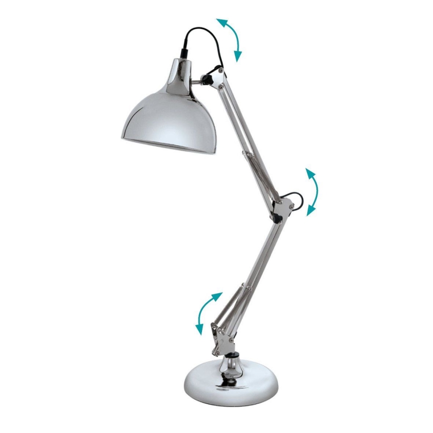 Eglo 94702 - Pöytävalaisin BORGILLIO 1xE27/40W/230V