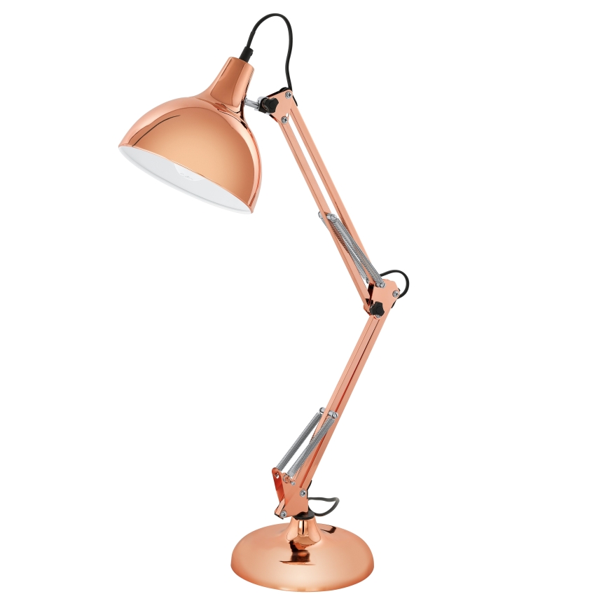 Eglo 94704 - Pöytävalaisin BORGILLIO 1xE27/40W/230V
