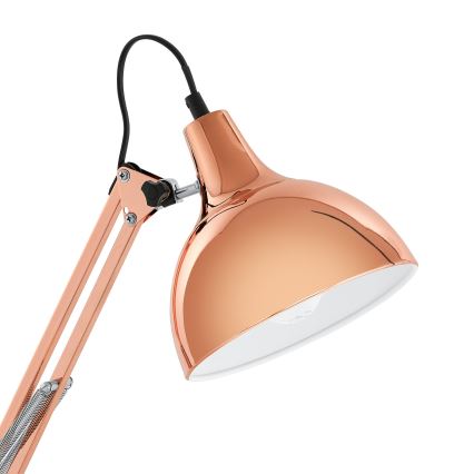 Eglo 94704 - Pöytävalaisin BORGILLIO 1xE27/40W/230V