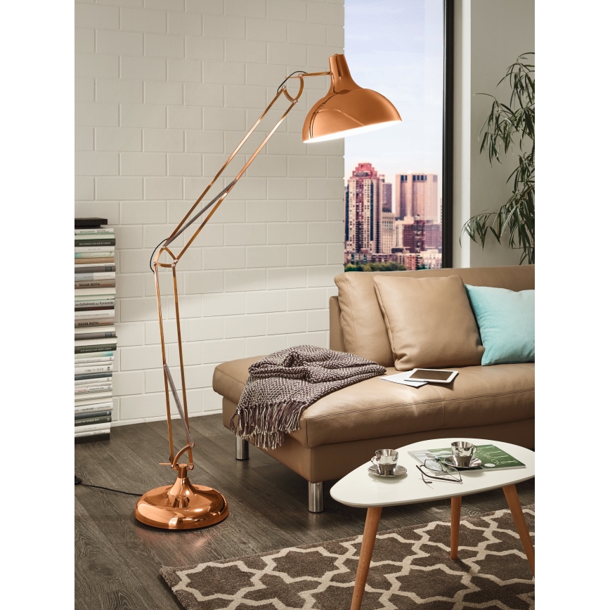 Eglo 94705 - Lattialamppu BORGILLIO 1xE27/60W/230V