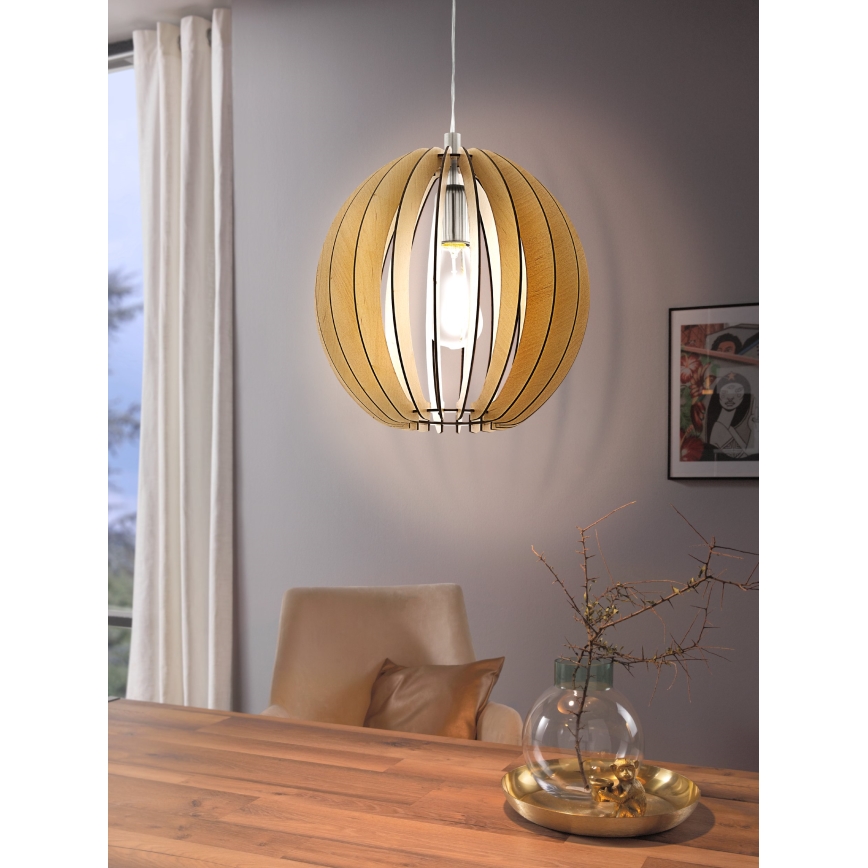 Eglo 94764 - Kattokruunu COSSANO 1xE27/60W/230V