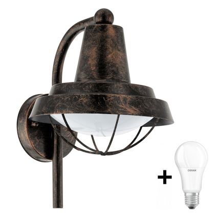Eglo 94838 - LED-ulkovalo COLINDRES 1xE27/8,5W/230V IP44