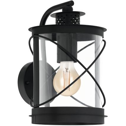 Eglo 94843 - Ulkovalo HILBURN 1xE27/60W/230V IP44