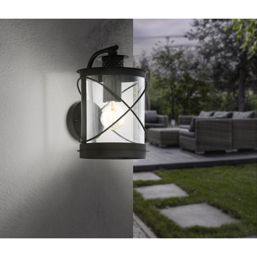 Eglo 94843 - Ulkovalo HILBURN 1xE27/60W/230V IP44