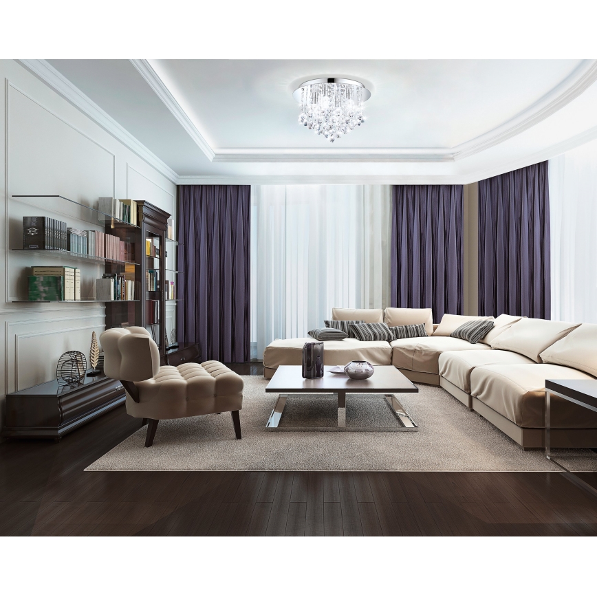 Eglo - LED-kattovalaisin kylpyhuoneeseen 4xG9/3W/230V IP44
