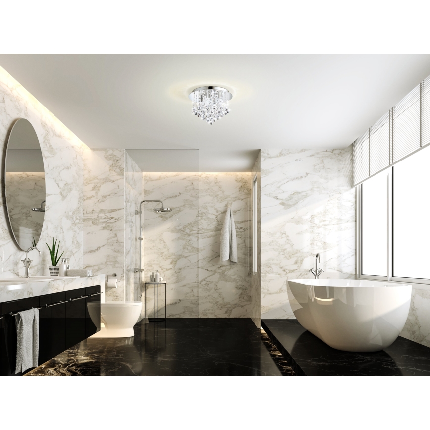Eglo - LED-kattovalaisin kylpyhuoneeseen 4xG9/3W/230V IP44