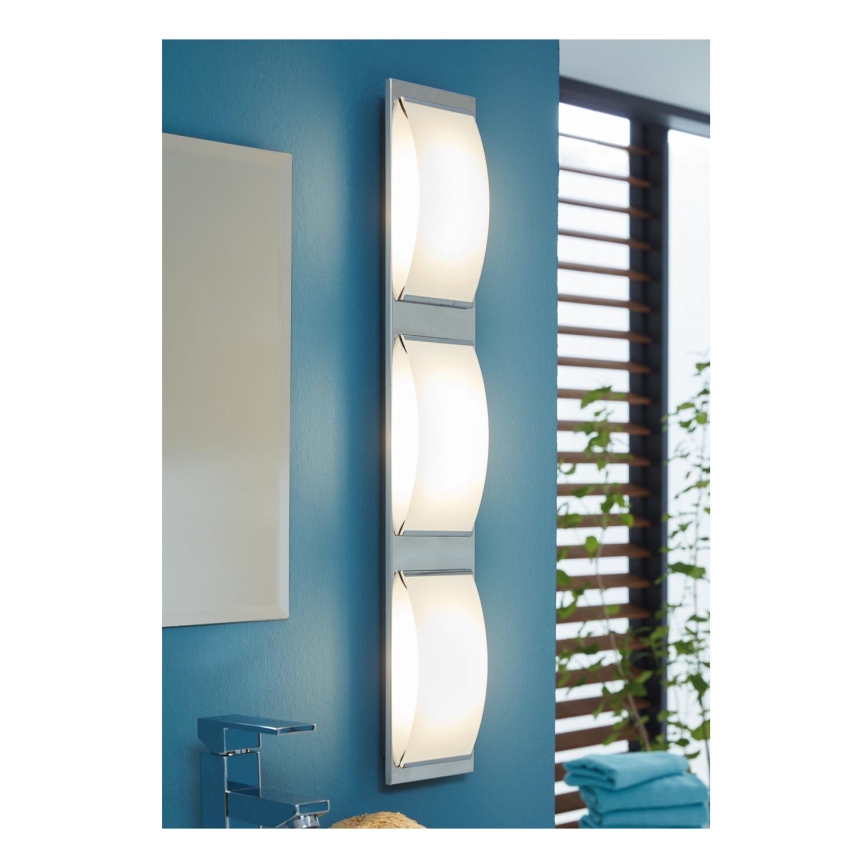 Eglo 94883 - LED-kattovalaisin kylpyhuoneessa WASAO 1 3xLED/5,4W/230V IP44