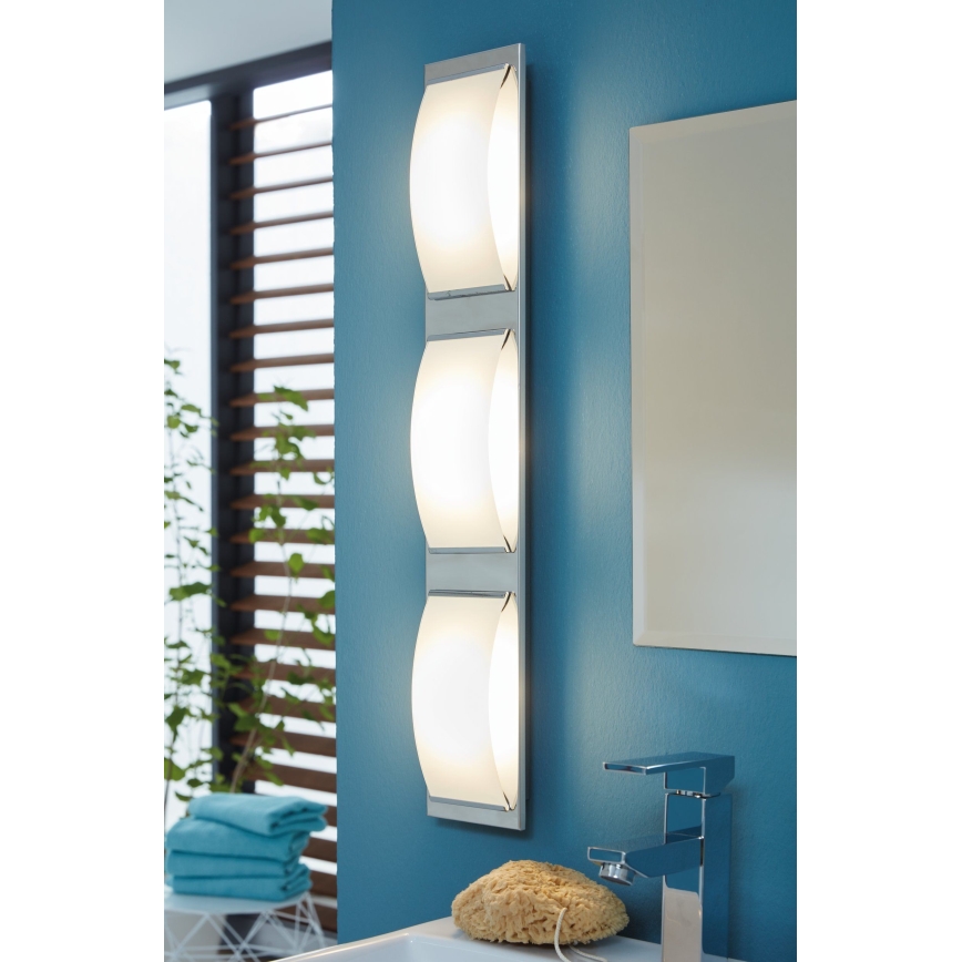 Eglo 94883 - LED-kattovalaisin kylpyhuoneessa WASAO 1 3xLED/5,4W/230V IP44