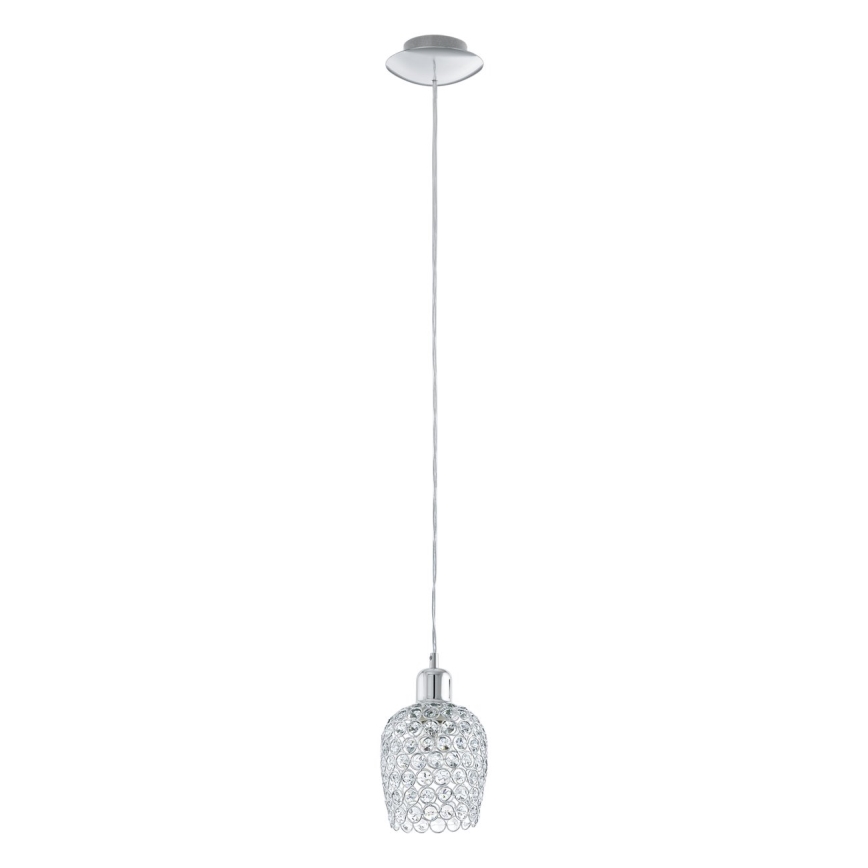 Eglo 94896 - Kristallikruunu BONARES 1 1xE27/60W/230V