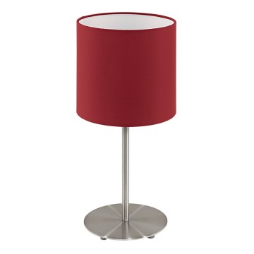 Eglo 94906 - Pöytävalaisin PASTERI 1xE27/60W/230V