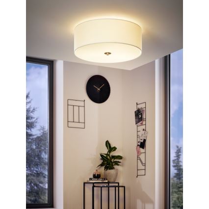 Eglo 94918 - Kattovalo PASTERI 3xE27/60W/230V