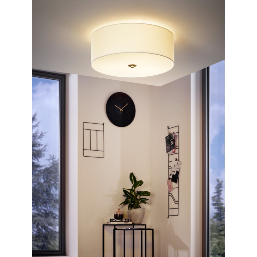 Eglo 94918 - Kattovalo PASTERI 3xE27/60W/230V