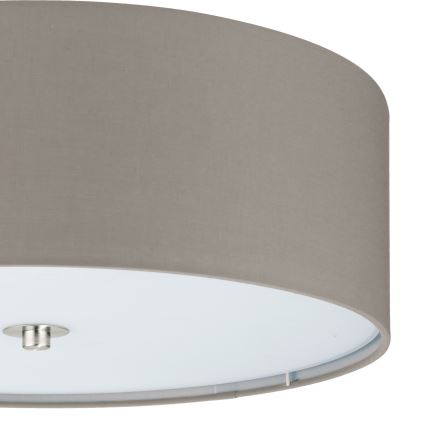 Eglo 94919 - Kattovalo PASTERI 3xE27/60W/230V