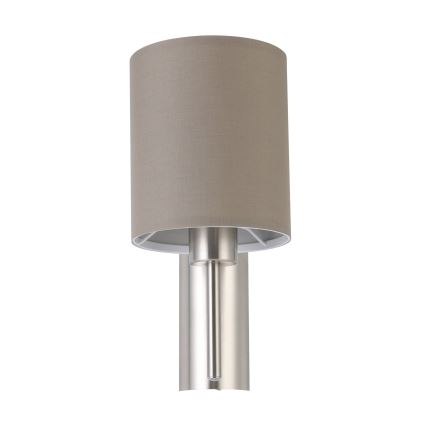 Eglo - Seinävalaisin 1xE27/60W/230V taupe