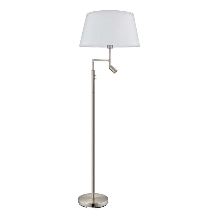 Eglo 94946 - Lattialamppu SANTANDER 1xE27/60W + 1xLED/2,1W
