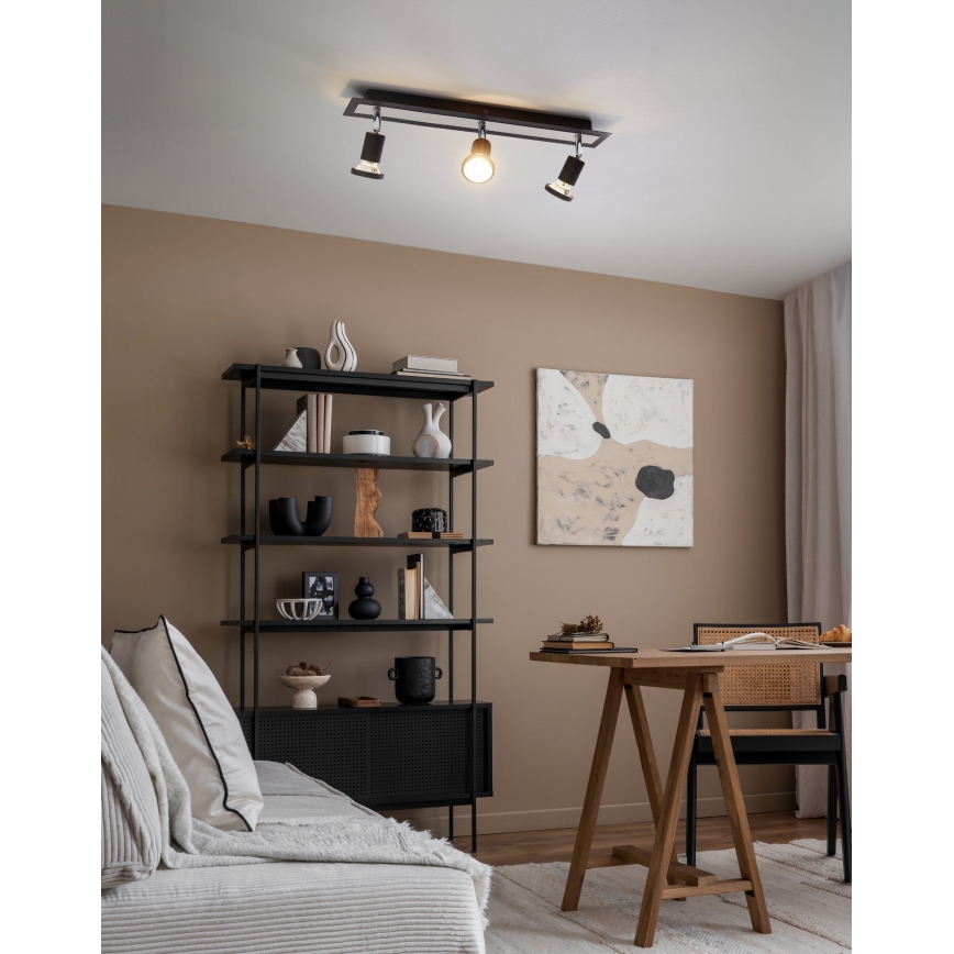Eglo 94965 - LED-kohdevalaisin SARRIA 3xGU10-LED/5W/230V