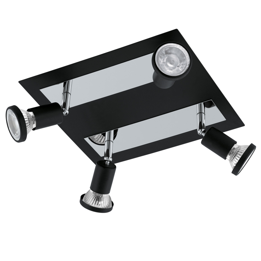 Eglo 94966 - LED-kohdevalaisin SARRIA 4xGU10-LED/5W/230V
