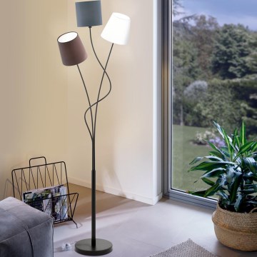 Eglo 94995 - Lattialamppu MARONDA 3xE14/40W/230V