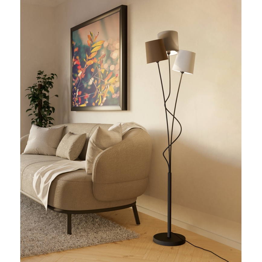 Eglo 94995 - Lattialamppu MARONDA 3xE14/40W/230V