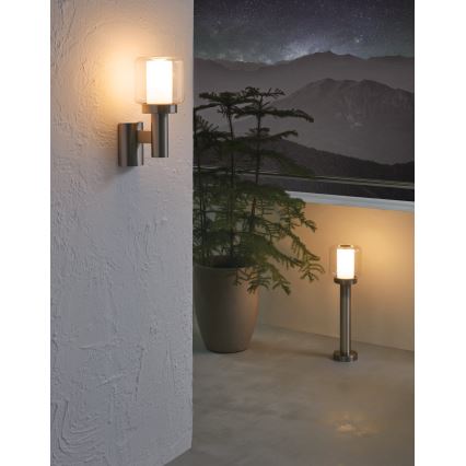 Eglo 95016 - Ulkoseinävalaisin POLIENTO 1xE27/40W IP44